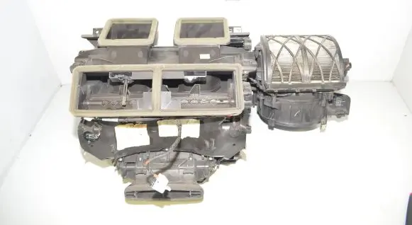Interior heater climate box assembly