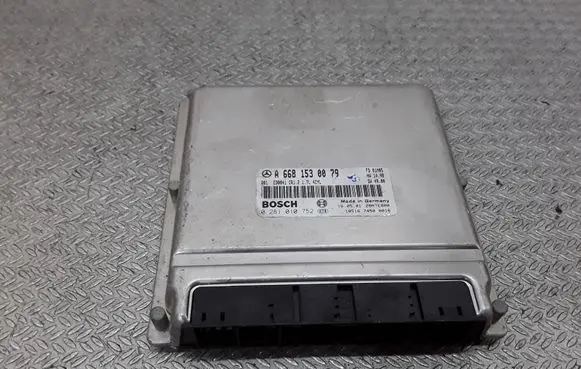 Mercedes-Benz A W168 Engine control unit/module A6681530079 0281010752