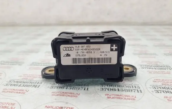 Audi Q7 4L ESP acceleration yaw rate sensor 4L0907652