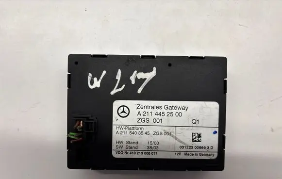 Mercedes-Benz E W211 Gateway control module A2115403545