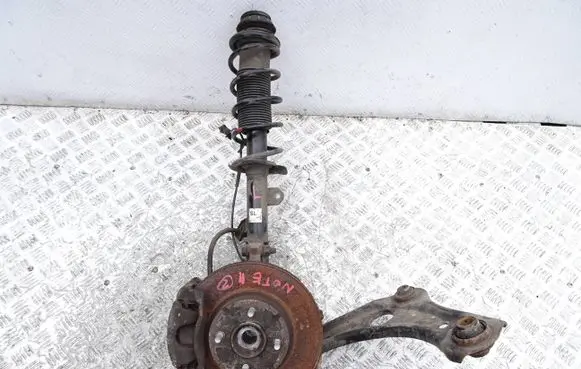 Front wheel hub spindle knuckle