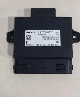 Audi A8 S8 D4 4H Voltage converter/converter module 8K0959663C
