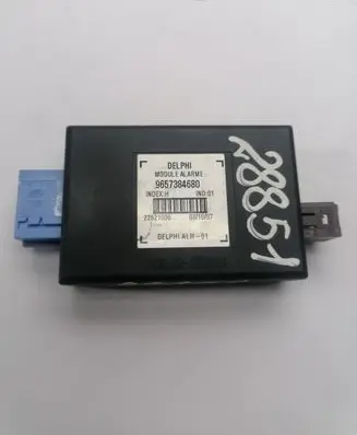 Peugeot 207 Alarm control unit/module 9657384680