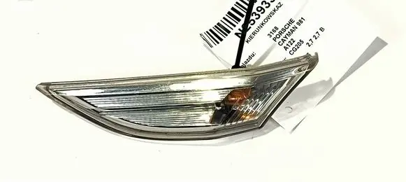 Porsche Cayman 981 Front fender indicator light 991631157