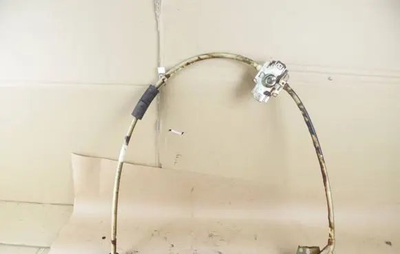 Fiat 500 Cinquecento Front door manual window regulator 