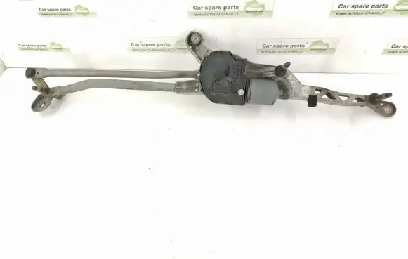 Front wiper linkage