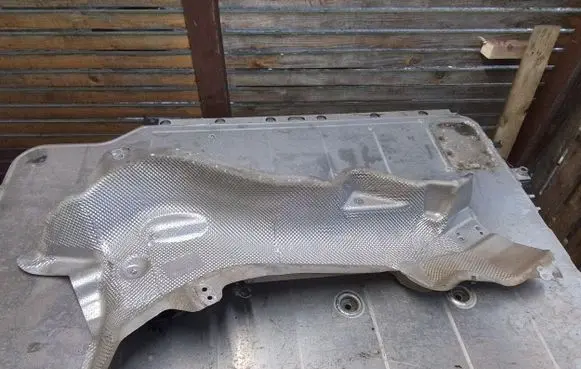 Citroen Jumpy Exhaust heat shield 9806555080