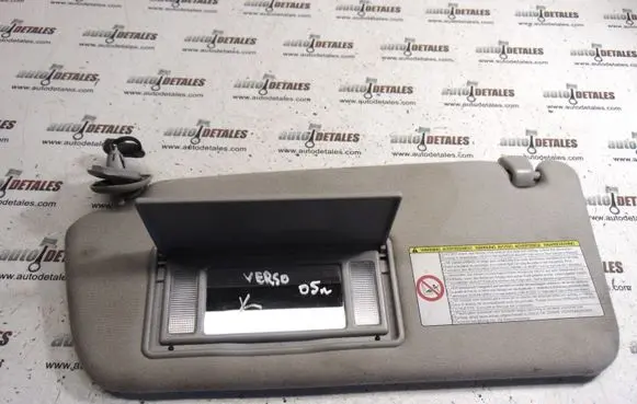 Toyota Corolla Verso AR10 Sun visor