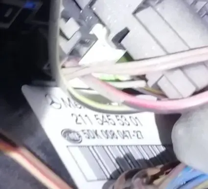 Mercedes-Benz CLS C219 Fuse module 2115455301