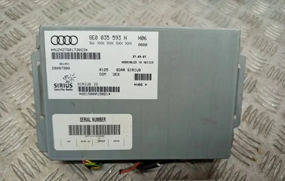 Volkswagen Touareg I Other control units/modules 8E0035593H 28087900 021580015021