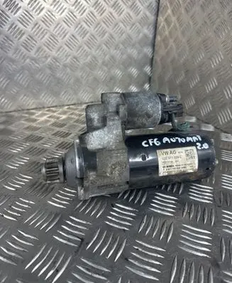Skoda Superb B6 (3T) Starter motor 02E911024C