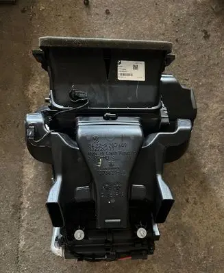 Interior heater climate box assembly