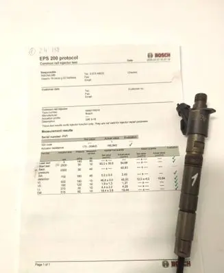 Volvo XC60 Fuel injector 0445116016 CRL318