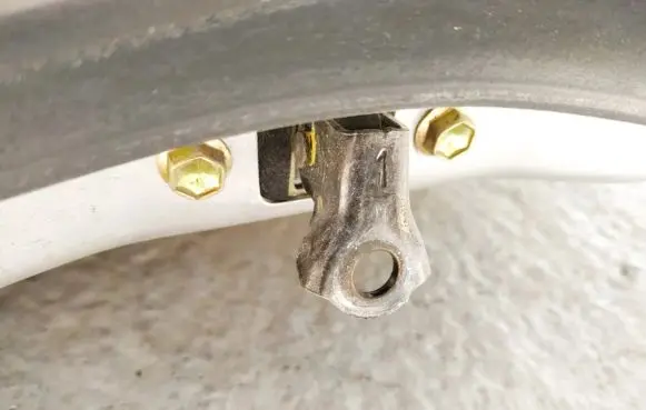 Toyota Avensis Verso Front door check strap stopper 
