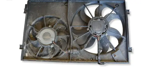 Volkswagen Golf Plus Electric radiator cooling fan 1K0121207BB 1355D300195 W7G3