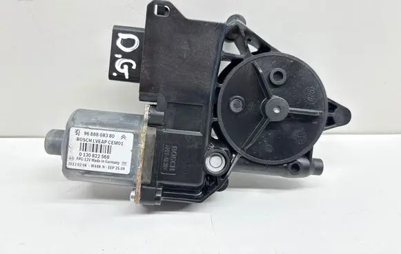 Peugeot 508 Rear door window regulator motor 9688808380 0130822568 20130208