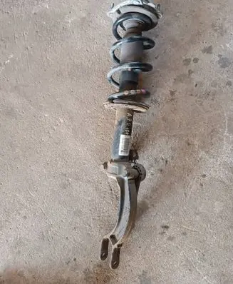 Audi A7 S7 4G Front shock absorber with coil spring 4G0031D