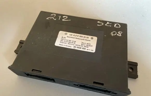 Mercedes-Benz E W212 Other control units/modules A2129003400 A2129011000 A2129025500