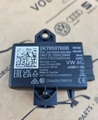 Volkswagen Multivan T7 Seat control module 2K7959760B