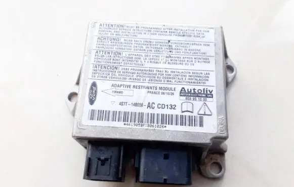 Ford Mondeo Mk III Airbag control unit/module 4s7t14b056ac 4s7t-14b056-ac