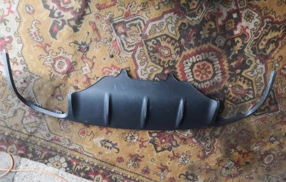 Porsche Macan (95B) Front bumper skid plate/under tray 95B807834L