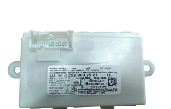Mercedes-Benz E W213 Keyless (KESSY) go control unit/module A2139018003 33505141 A2229020721