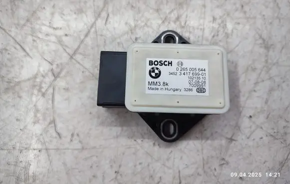 BMW X3 E83 ESP acceleration yaw rate sensor 3417699