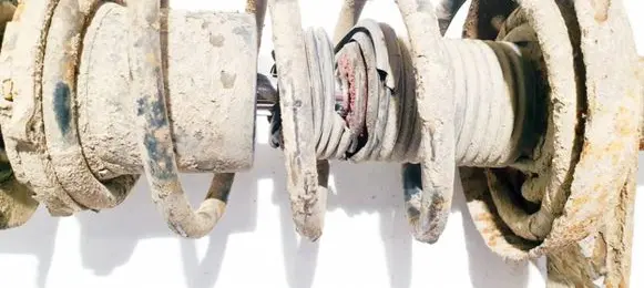 Front coil spring