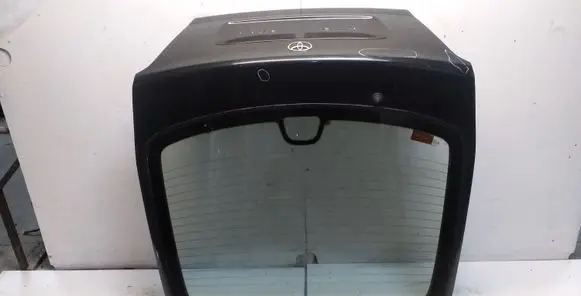 Trunk door license plate light bar