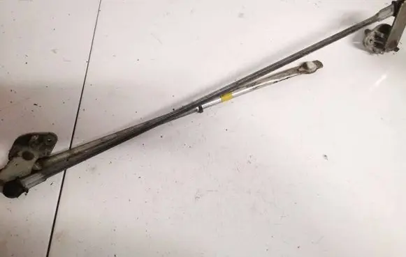 Front wiper linkage and motor