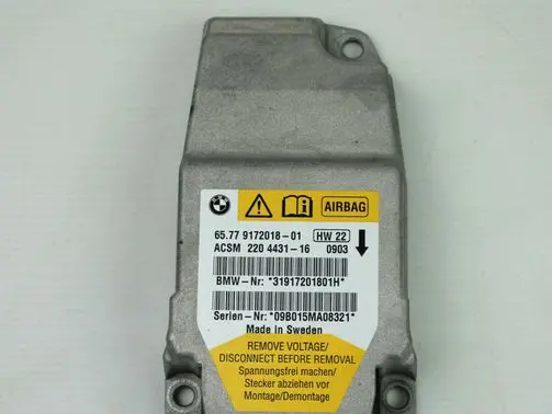 BMW 5 E60 E61 Airbag control unit/module 9172018