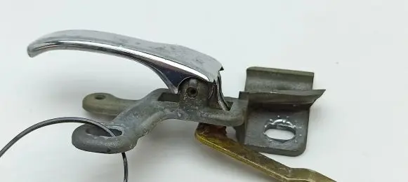 Mercedes-Benz 280 450 W116 Rear door interior handle 1157660219 KAU2325