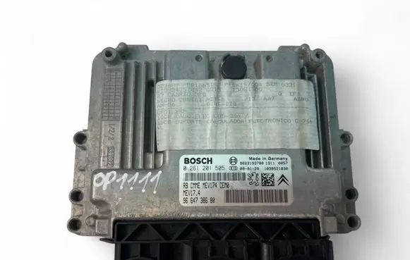 Peugeot 308 Engine control unit/module ECU 9664738680 0261210505