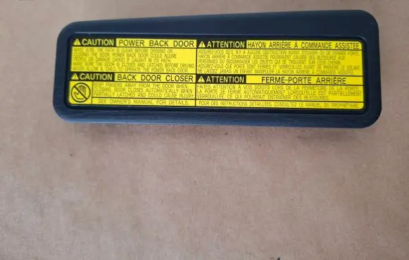 Lexus RX 450H Other rear door trim element 6478548010