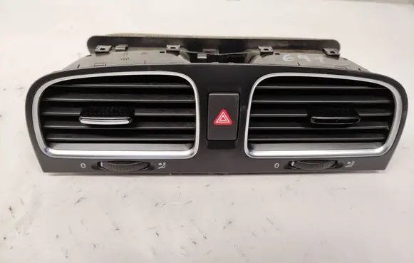 Volkswagen Golf VI Dash center air vent grill 5K0819743E 5K0815735