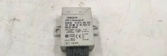 BMW 3 E46 Immobilizer control unit/module 61356905666 05393245 110187