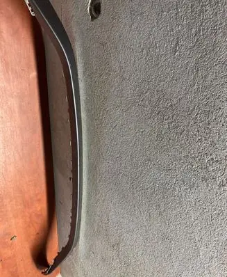 Mercedes-Benz EQA Front bumper splitter molding A2438852603