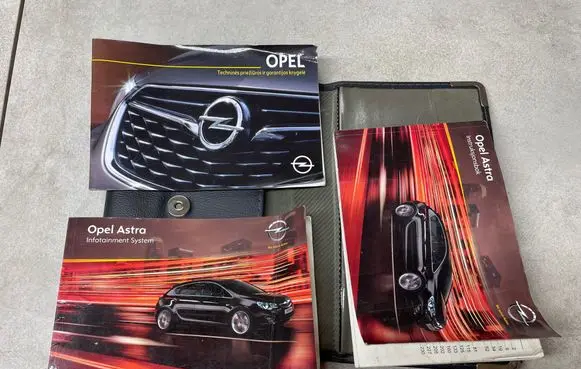 Opel Astra J Owners service history hand book 