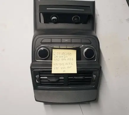 Audi Q7 4M Climate control unit 4M0919158C 4M0819203 4M0864147A