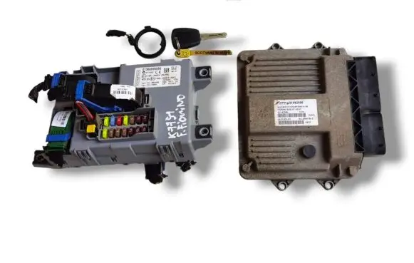 Fiat Fiorino Engine ECU kit and lock set BC.0094154.E 51862586