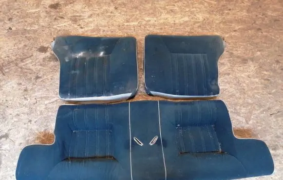 Nissan 240ZX, 280ZX, 300ZX Rear seat 