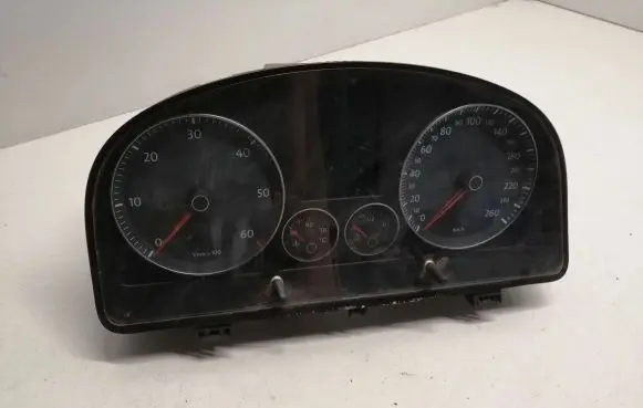 Volkswagen Touran I Speedometer (instrument cluster) 1T0920872F V0011000 VWZ7Z0F7070708