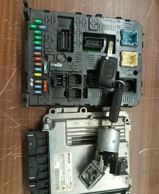 Citroen C5 Engine control unit/module 0281015514 966405908001