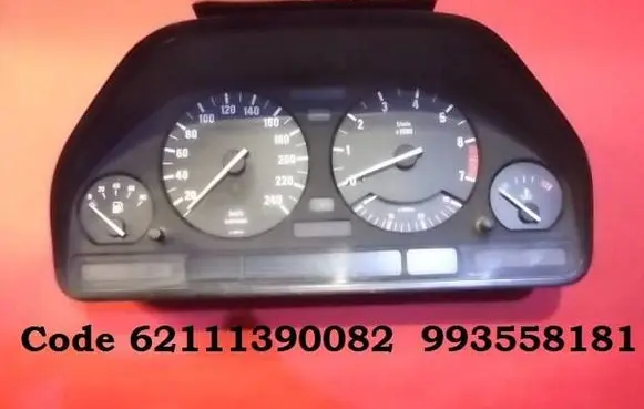 BMW 5 E34 Speedometer (instrument cluster) 62111390082 993558181