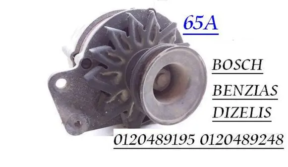 Volkswagen Jetta II Generator/alternator 0120489195 0120489248
