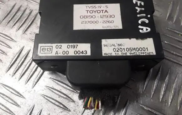 Toyota RAV 4 (XA20) Alarm control unit/module 0819012930 2370002260