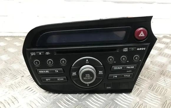 Honda Insight Radio/CD/DVD/GPS head unit 39100TM8E02 PH3082H