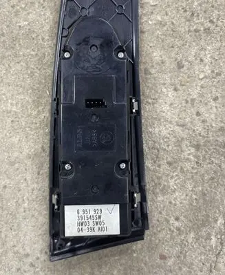 BMW 5 E60 E61 Electric window control switch 6951929