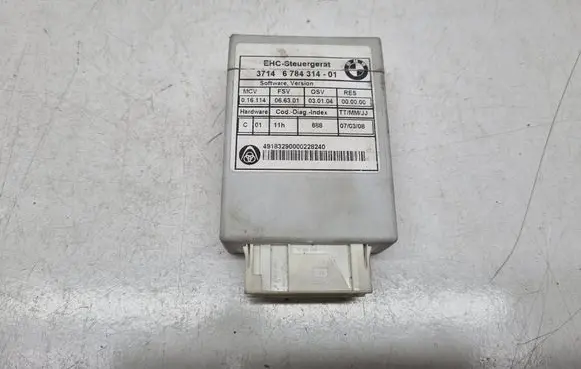 BMW 5 E60 E61 Air suspension control unit module (rear) 6784314 37146784314