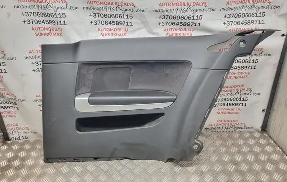 Audi A3 S3 8P Coupe rear side trim panel 8P3867036